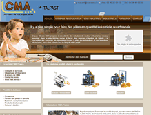 Tablet Screenshot of cmafrance.net